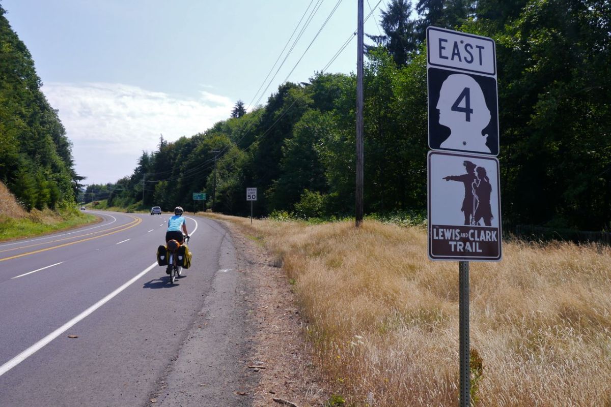 Back on the Lewis and Clark trail.